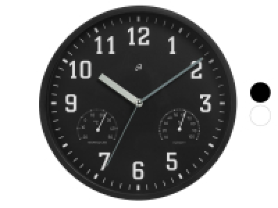 Reloj de pared con termómetro 9.99 €