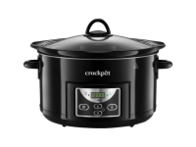 Crockpot 4.7 Olla de Cocción Lenta Digital Negra