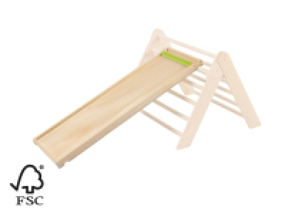 Escalera/ Tobogán de madera