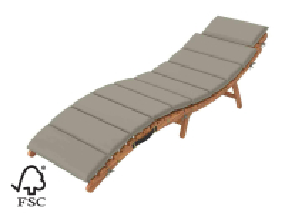 Tumbona plegable de madera para jardín Sevilla 139.99 €