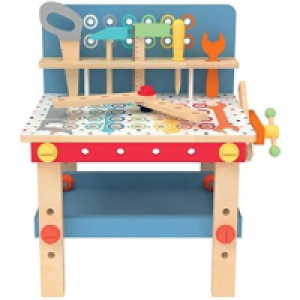 Play - Banco de trabajo de madera multiusos