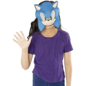 Rubies - Máscara Sonic para disfraz XS ㅤ