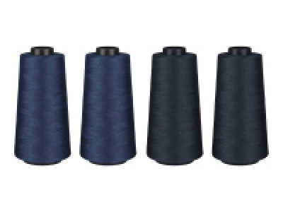 Hilos para máquina de coser Overlock pack 4