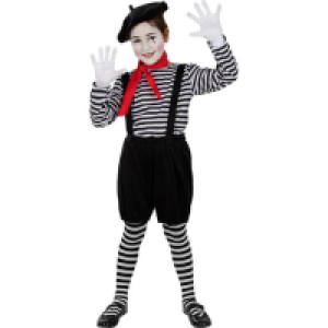 Disfraz de mimo para niña 7-9 años 19.99 €
