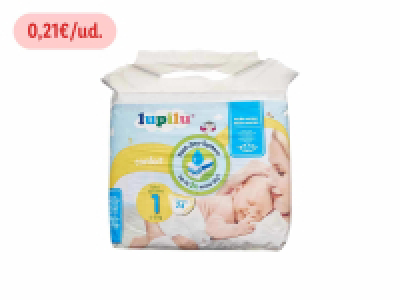 Pañales para recién nacido talla 1 - 24 uds - Lupilu