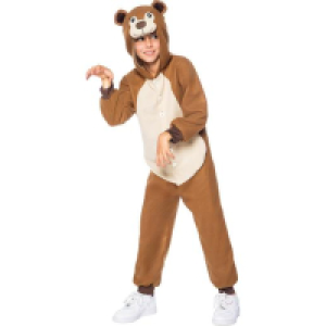 Disfraz de oso onesie para niños 3-4 años