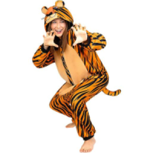 Disfraz de tigre onesie para adulto L-XL
