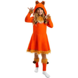 Disfraz de zorro para niña 3-4 años