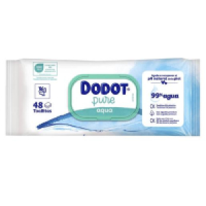 Toysrus  Dodot - Toallitas Aqua Pure 48 unidades