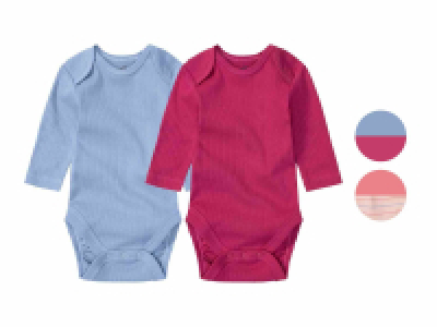 Lidl  Bodys para bebé pack 2