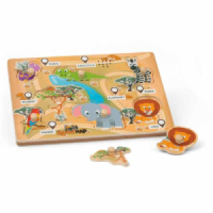 Woodn Play - Puzzle con sonido (varios modelos)