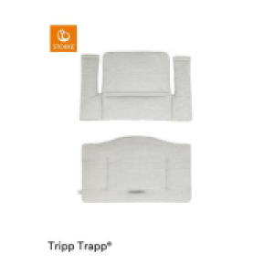 Stokke - Cojín para silla Tripp Trapp gris nórdico