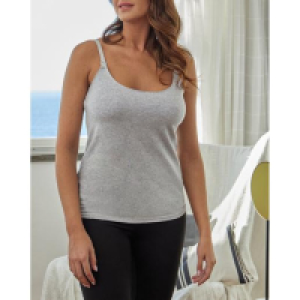 Camiseta de lactancia gris
