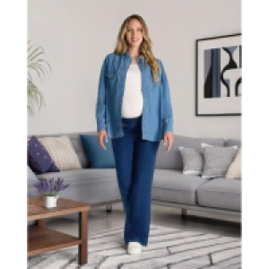 Pantalón premamá en denim