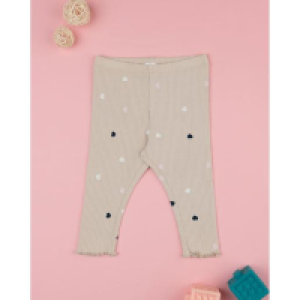 Legging niña beige estampados