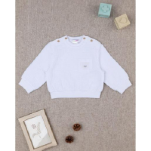 Camiseta blanca de cuello redondo para niño 17.99 €