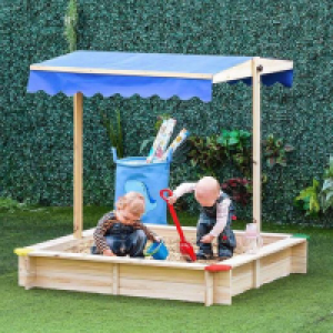 Toysrus  Outsunny - Arenero de madera