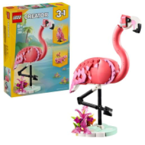 LEGO Creator 3 en 1 - Fauna Salvaje: Flamenco Rosa - 31170