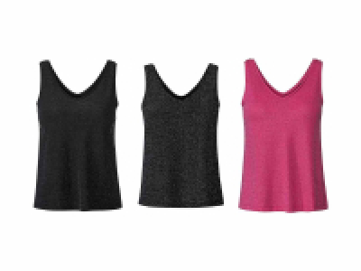 Camiseta con efecto brillante para mujer