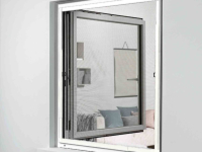 Mosquitera de aluminio extensible para ventana 120 x 140 cm
