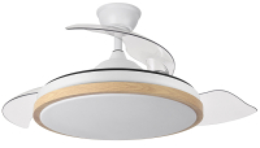 Bricoking  VENTILADOR TECHO EVROS 72W 108CM BLANCO/HAYA