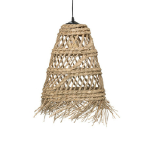 Bricoking  LAMPARA COLGANTE LAHYS Ø28CM CAÑA NATURAL