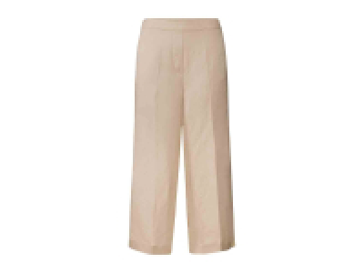 Pantalón culotte de lino para mujer