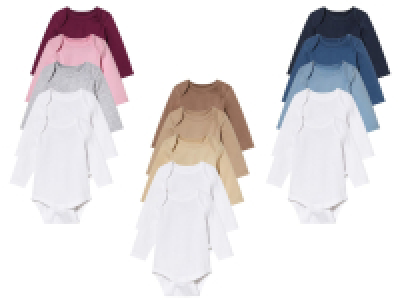 Bodys para bebe pack 5 7.99 €