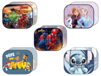 Lidl  Disney Cortinillas parasol para coche