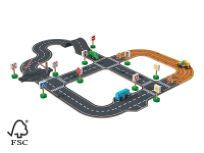 Lidl  Set de carreteras