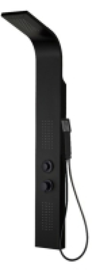 Bricoking  COLUMNA HIDROMASAJE ALUMINIO KAVIK NEGRO