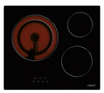 Bricoking  ENCIMERA VITRO CATA TD 6003BK