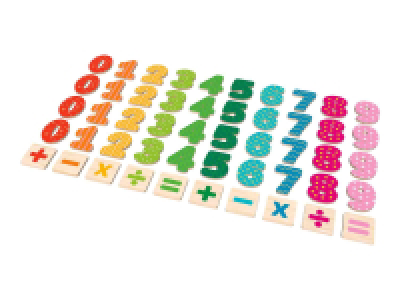 Piezas magnéticas de madera