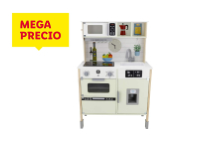 Cocina de juguete de madera