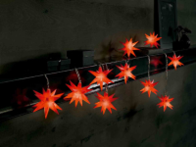 Lidl  Guirnalda de estrellas LED