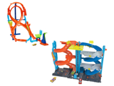 Lidl  Hot Wheels Torre de carreras / Salto vertical en forma de 8
