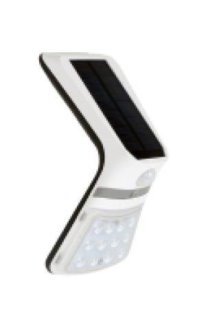 Bricoking  APLIQUE SOLAR GUARDIAN IP65 BLANCO 1,5W 220LM