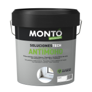 PINTURA PL&Aacute;STICA MATE CON ANTIMOHO BLANCA 12L