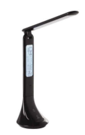 Bricoking  FLEXO SOBREMESA LED CON TOUCH NEGRO COLUCCIA