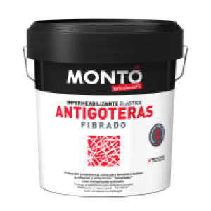 IMPERMEABILIZANTE ANTIGOTERAS FIBRADO GRIS 12L