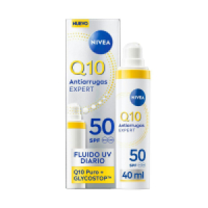 Fluido Facial Q10 Antiarrugas Expert SPF 50 Nivea 125Ml
