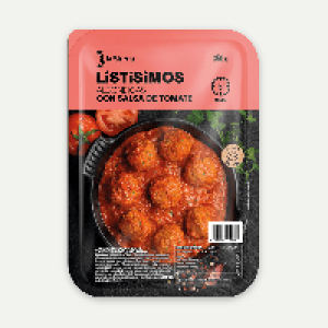Alb&oacute;ndigas con tomate List&iacute;simos