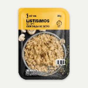 Risotto con setas List&iacute;simos
