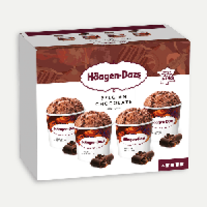 LaSirena  Minicups H&auml;agen-Dazs Chocolate belga