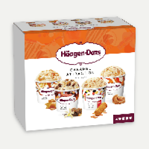 LaSirena  Minicups H&auml;agen-Dazs Caramel attraction